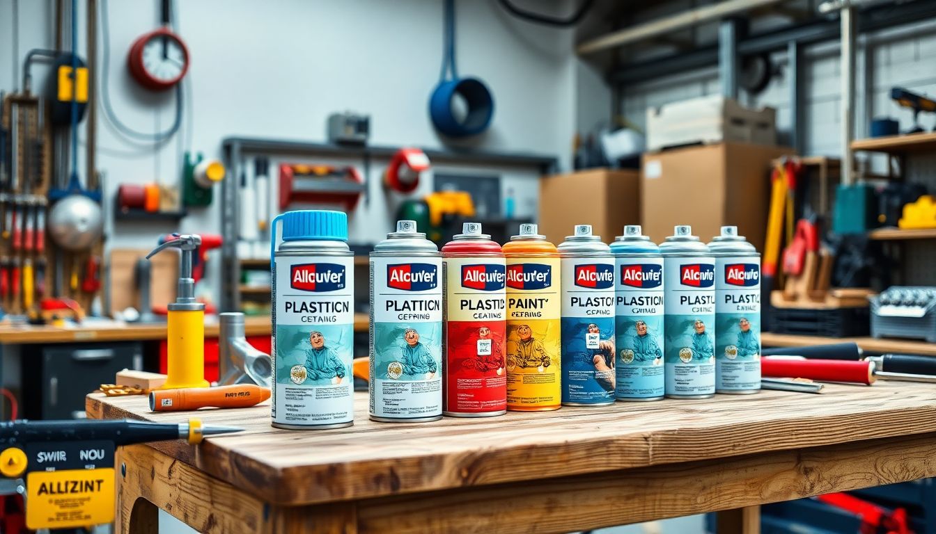 Pintura en Aerosol para Plastico