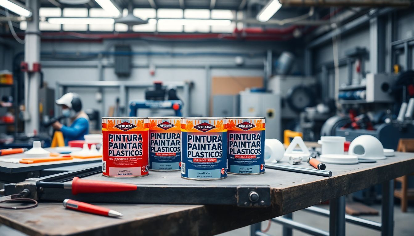 Pintura para Pintar Plasticos