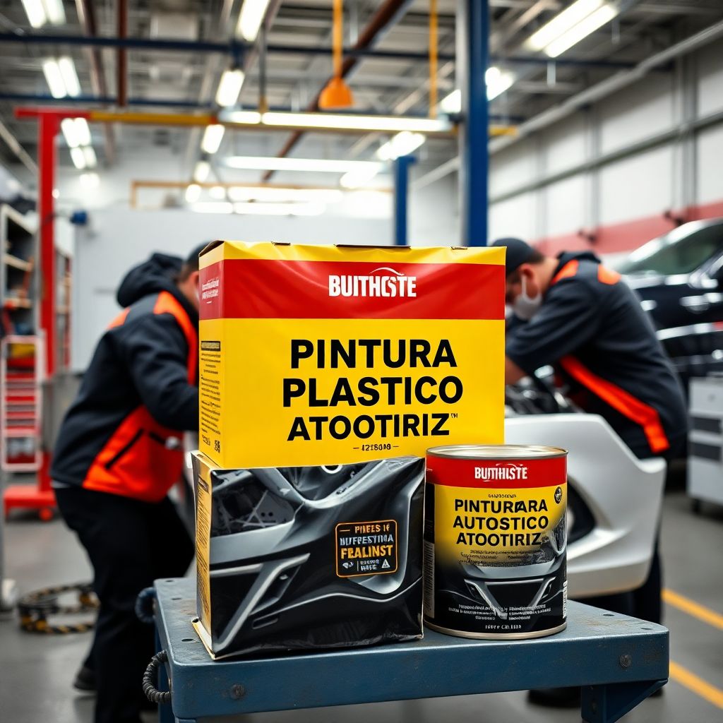 Pintura para Plastico Automotriz