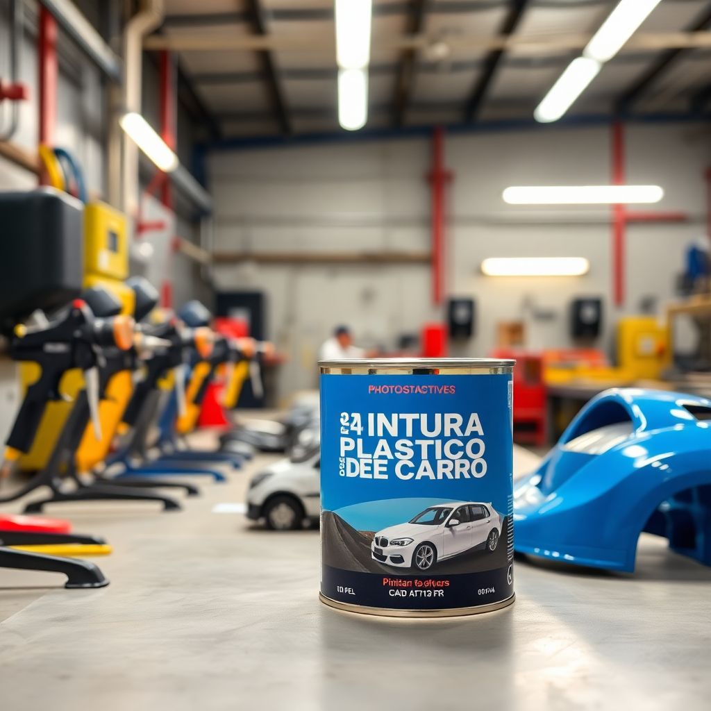 Pintura para Plastico de Carro
